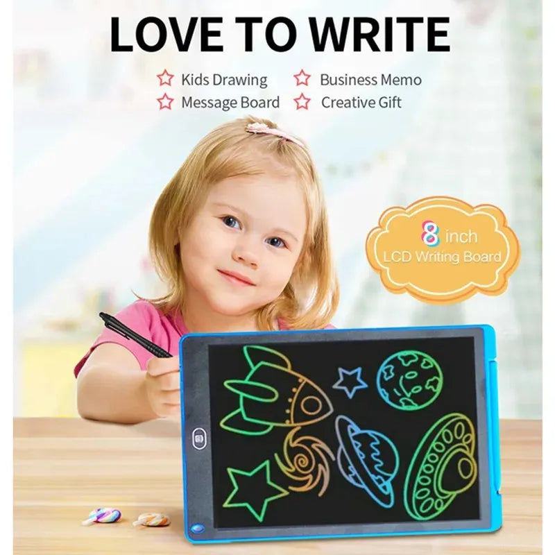 Portable LCD Writing Tablet for Kids & Adults | 8.5", 10.5" | Erasable Doodle Board
