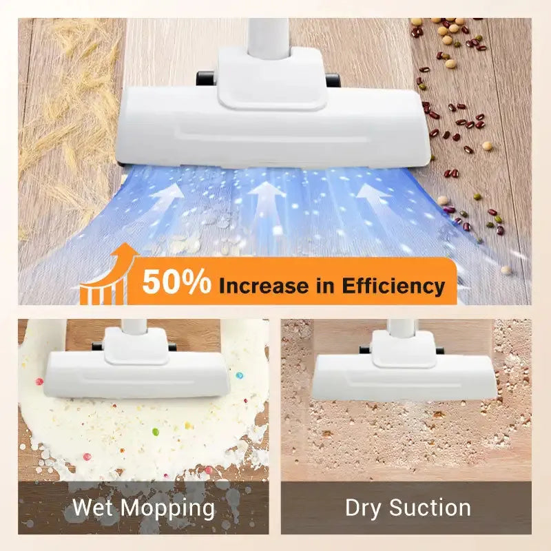 Triple Mode Cordless Vacuum Cleaner – Portable & Easy Cleaning Tool