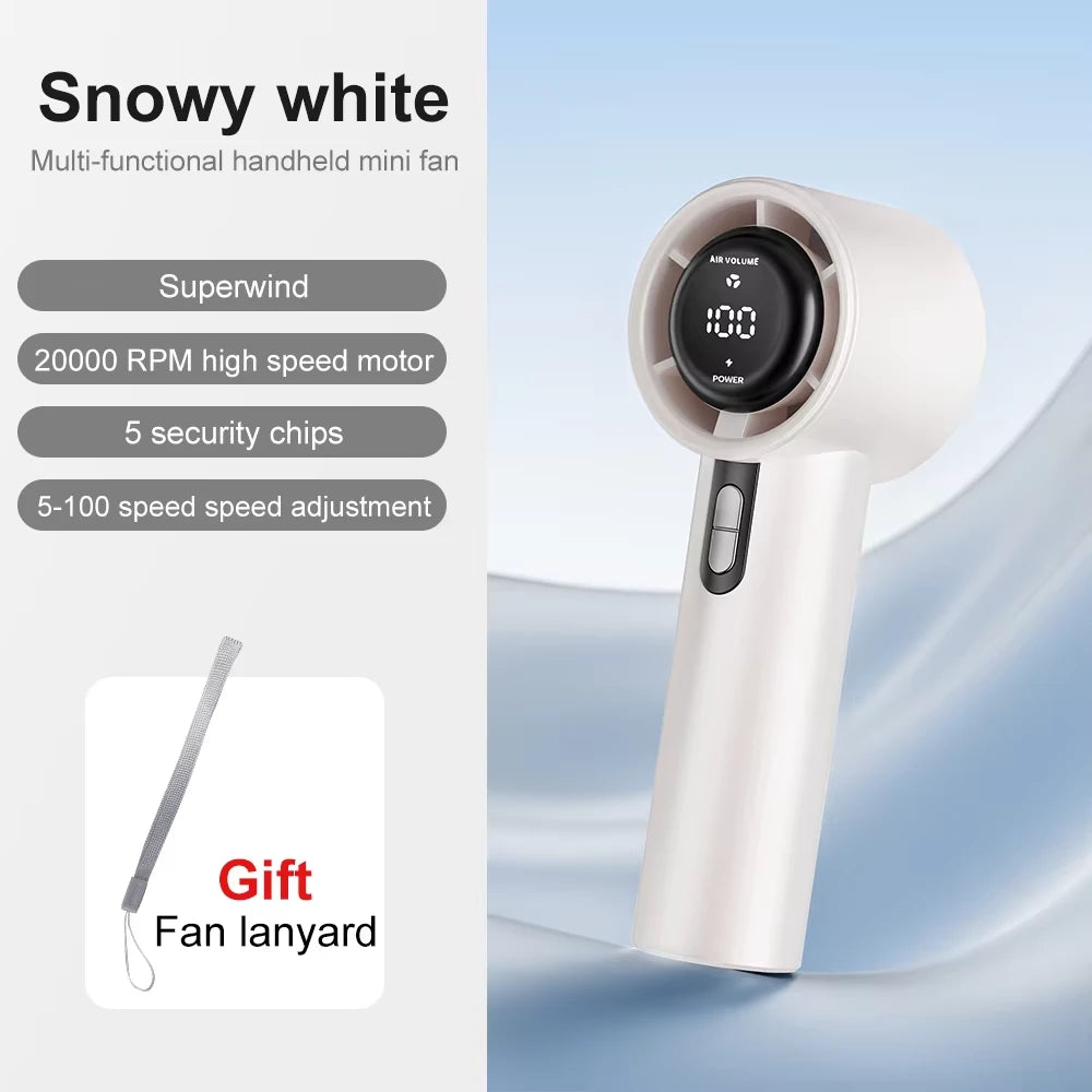 High Speed Handheld Turbo Fan