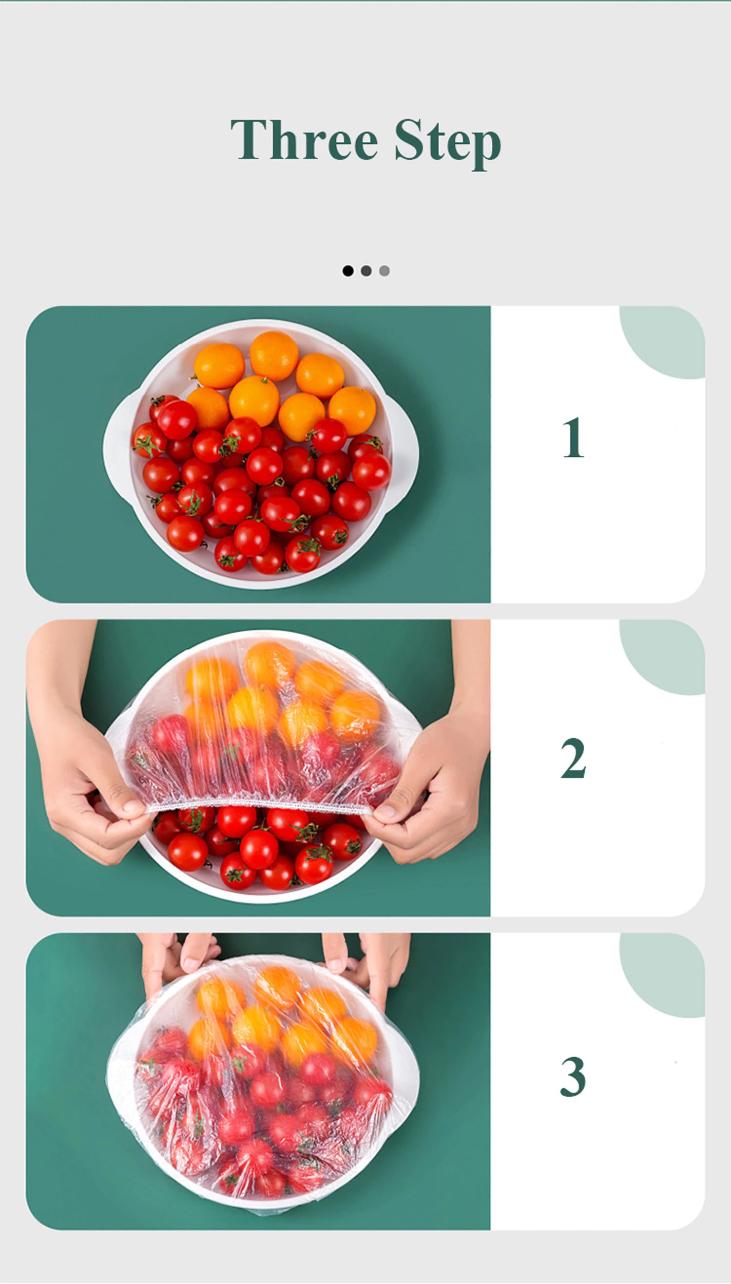 25/50/100 Pcs Elastic Cling Film Covers – Reusable Food-Grade Stretch Wraps for Bowls, Plates, Fruits & Vegetables