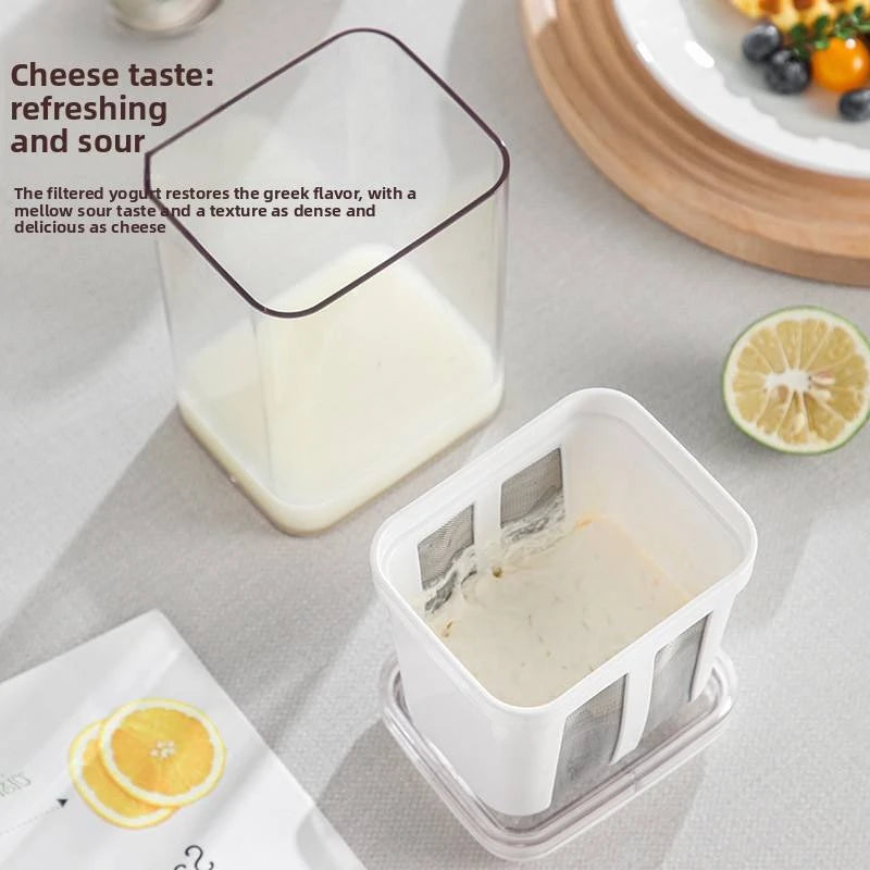 1100ml Greek Yogurt Strainer & Multi-Purpose Fine Mesh Filter