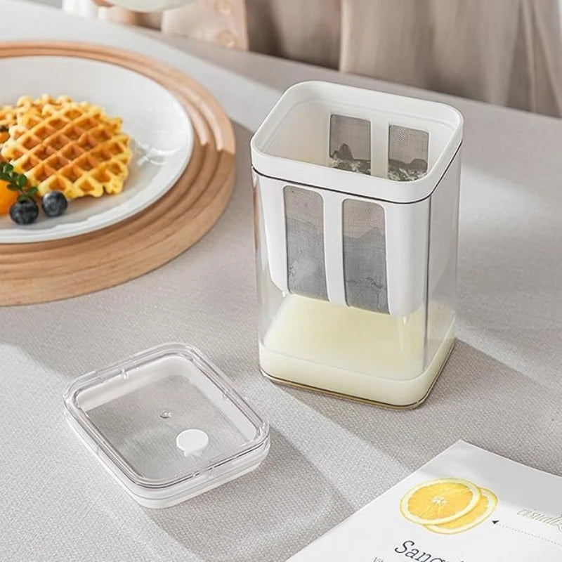 1100ml Greek Yogurt Strainer & Multi-Purpose Fine Mesh Filter