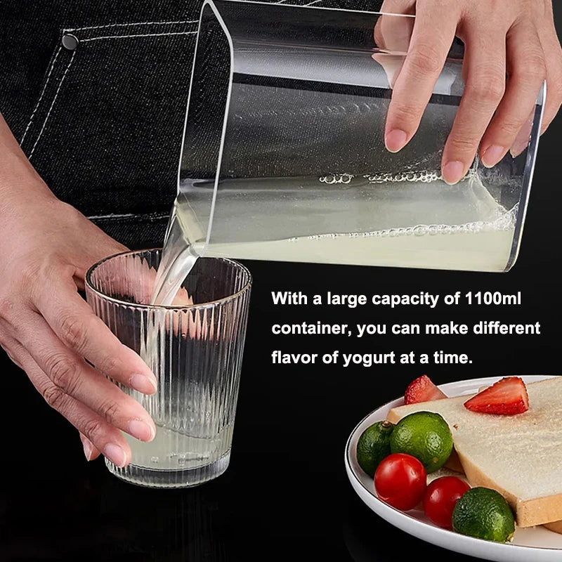 1100ml Greek Yogurt Strainer & Multi-Purpose Fine Mesh Filter