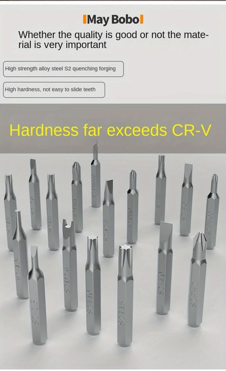 24 in 1 Precision Screwdriver Set – Magnetic Electronics Repair Tool Kit