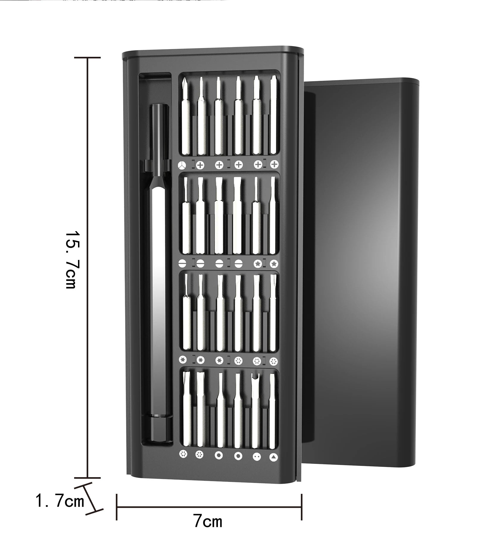 24 in 1 Precision Screwdriver Set – Magnetic Electronics Repair Tool Kit