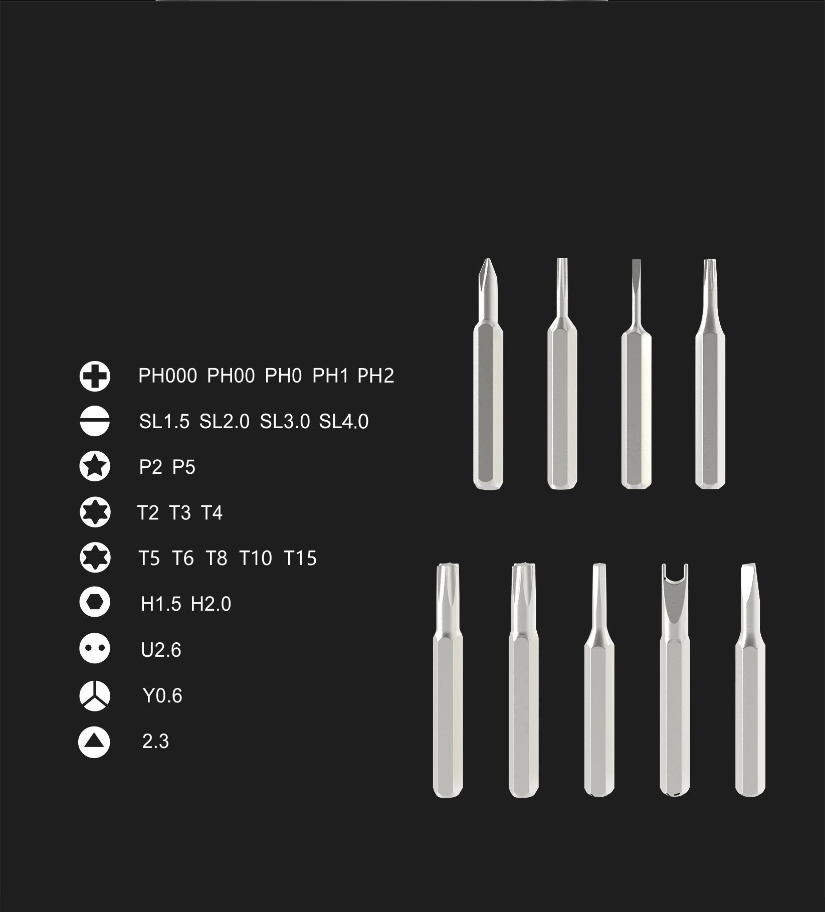 24 in 1 Precision Screwdriver Set – Magnetic Electronics Repair Tool Kit