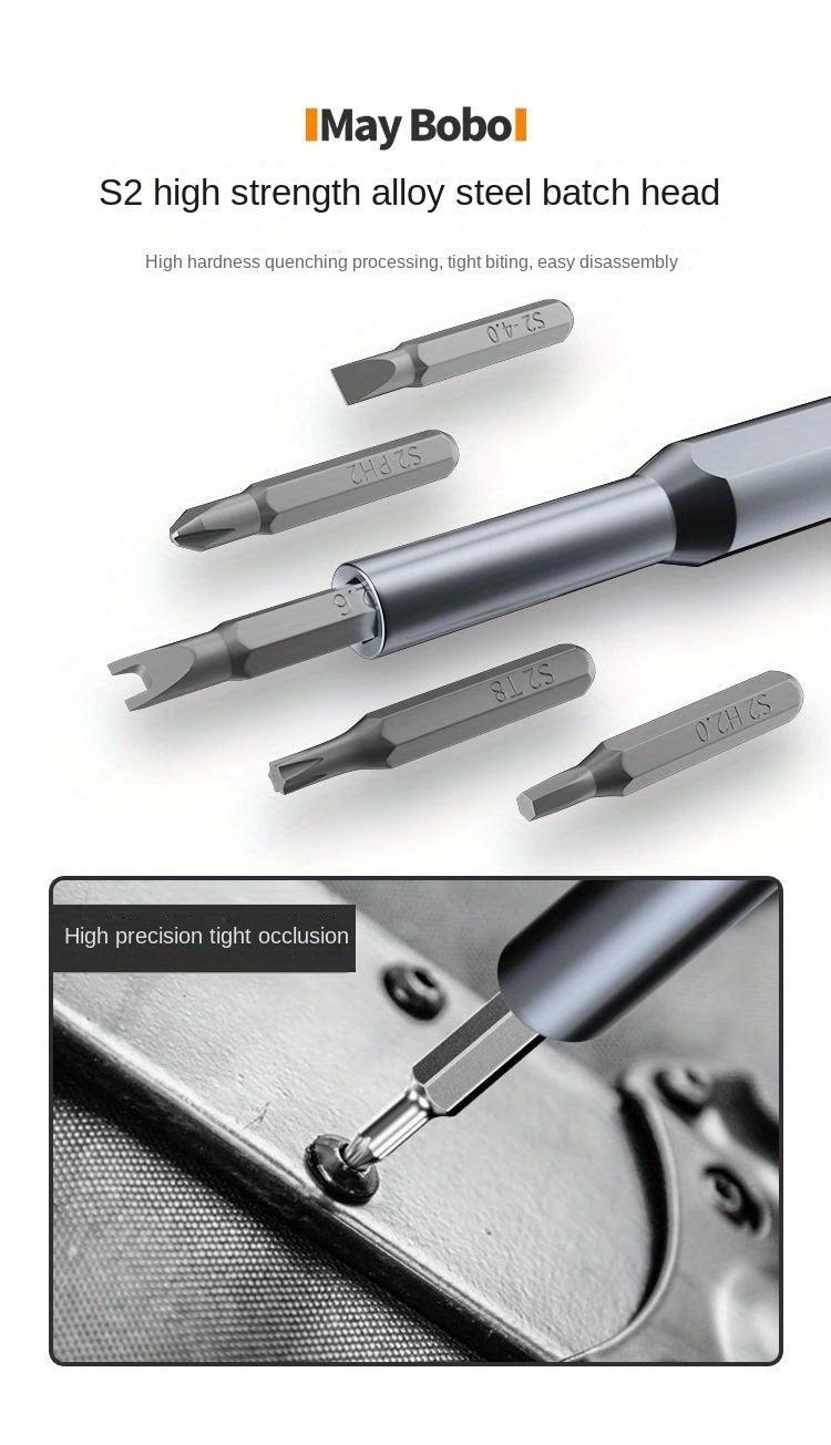 24 in 1 Precision Screwdriver Set – Magnetic Electronics Repair Tool Kit