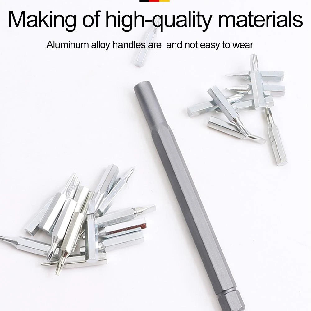 24 in 1 Precision Screwdriver Set – Magnetic Electronics Repair Tool Kit