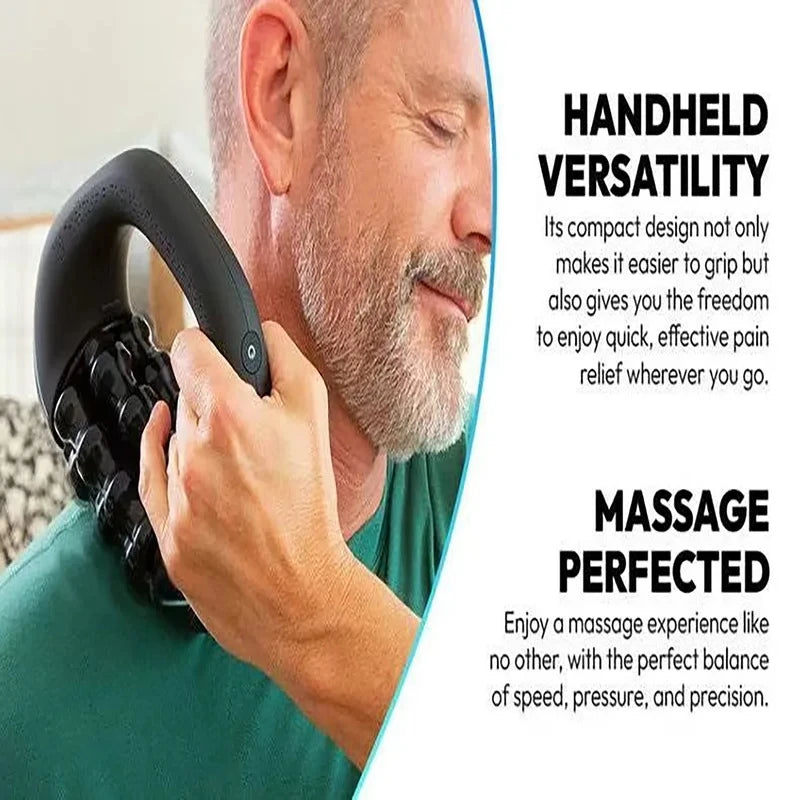 HULMIZONE 3 Speed Electric Rolling Body Massager | Rechargeable Vibration Massage Roller