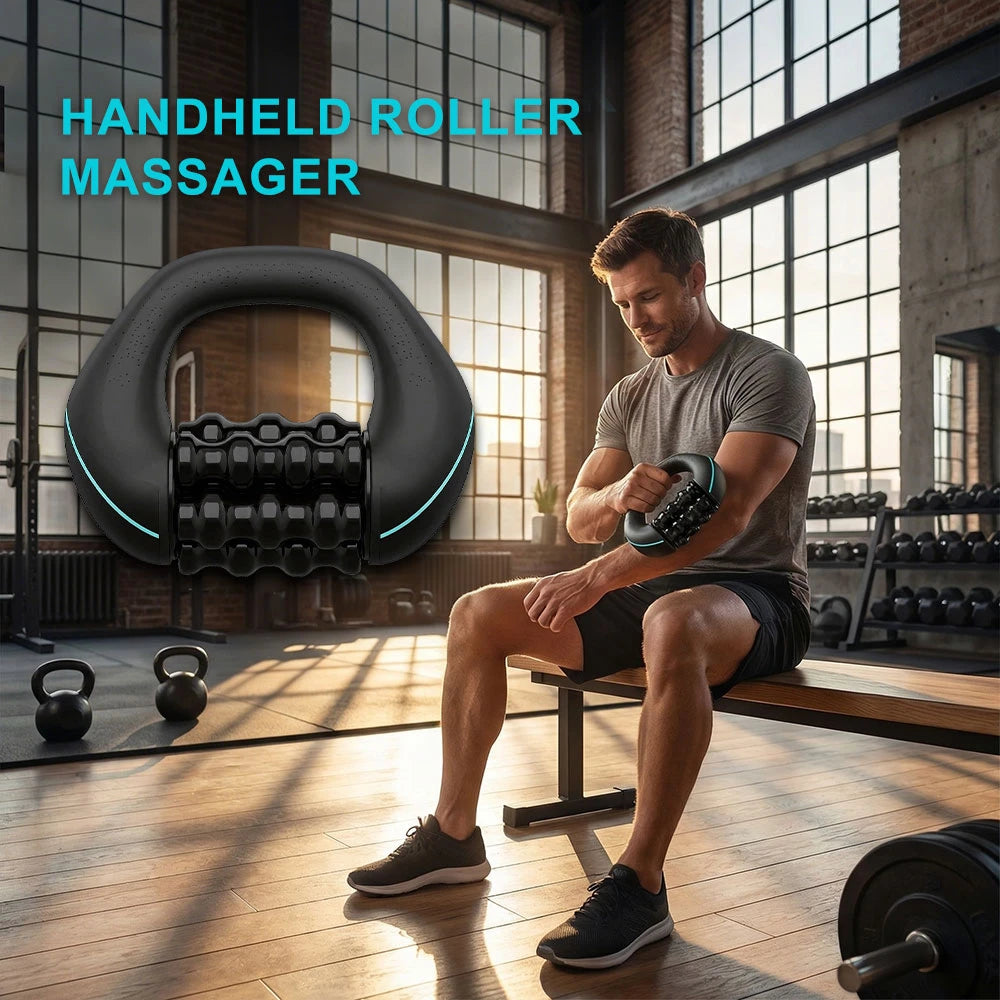 HULMIZONE 3 Speed Electric Rolling Body Massager | Rechargeable Vibration Massage Roller