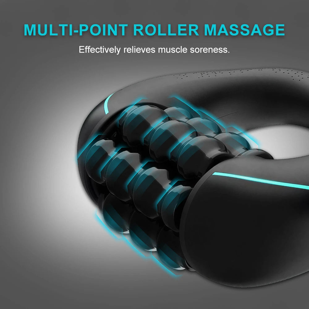 HULMIZONE 3 Speed Electric Rolling Body Massager | Rechargeable Vibration Massage Roller