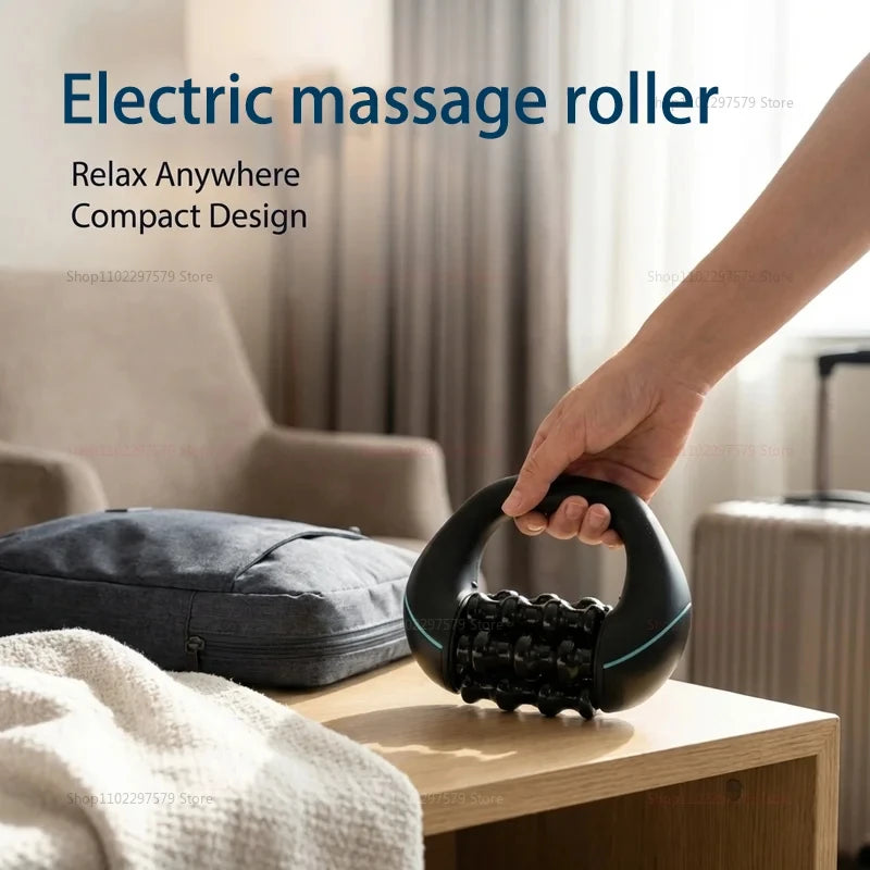 HULMIZONE 3 Speed Electric Rolling Body Massager | Rechargeable Vibration Massage Roller