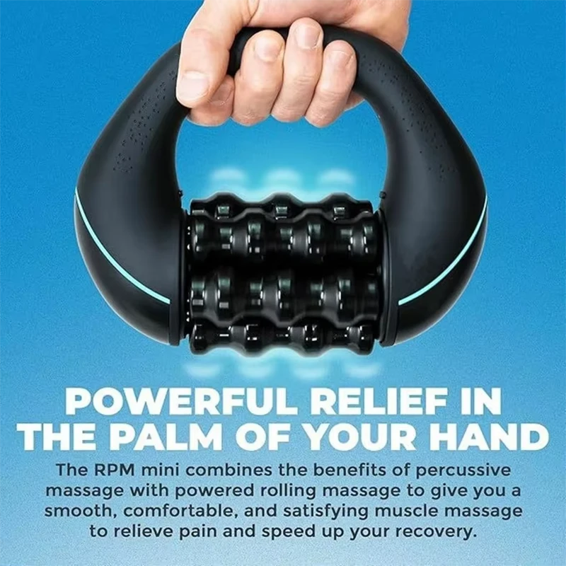 HULMIZONE 3 Speed Electric Rolling Body Massager | Rechargeable Vibration Massage Roller