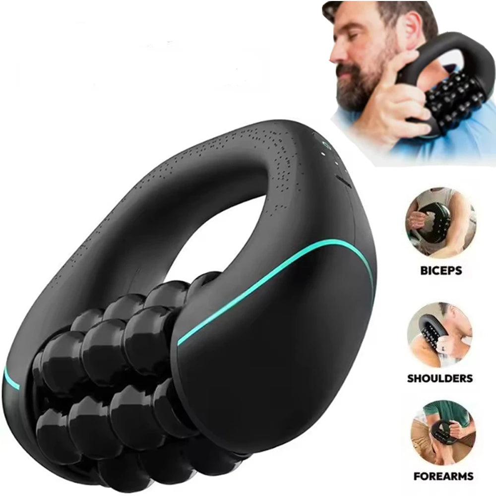 HULMIZONE 3 Speed Electric Rolling Body Massager | Rechargeable Vibration Massage Roller