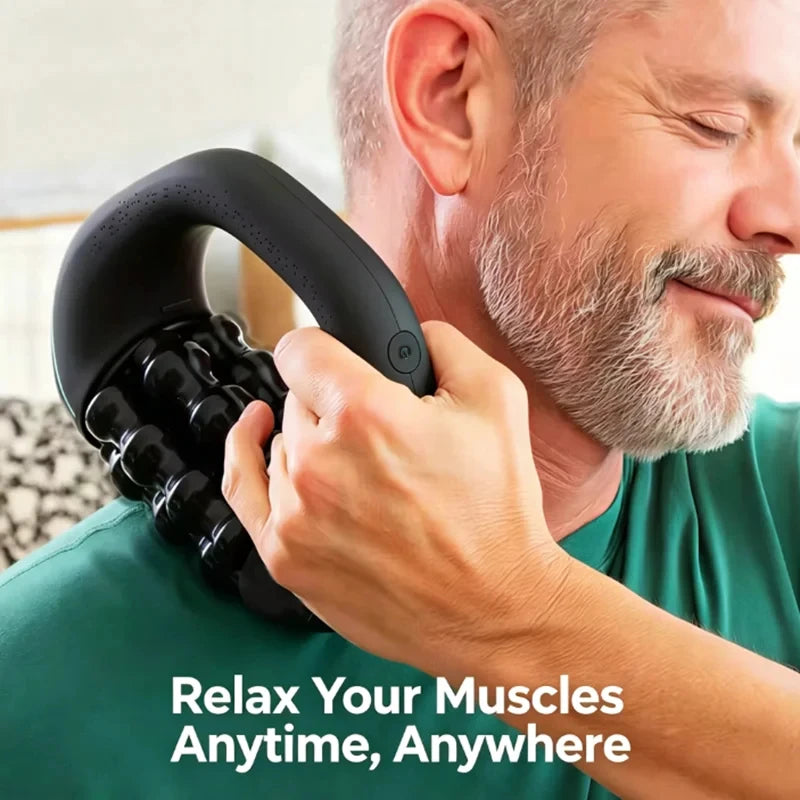 HULMIZONE 3 Speed Electric Rolling Body Massager | Rechargeable Vibration Massage Roller