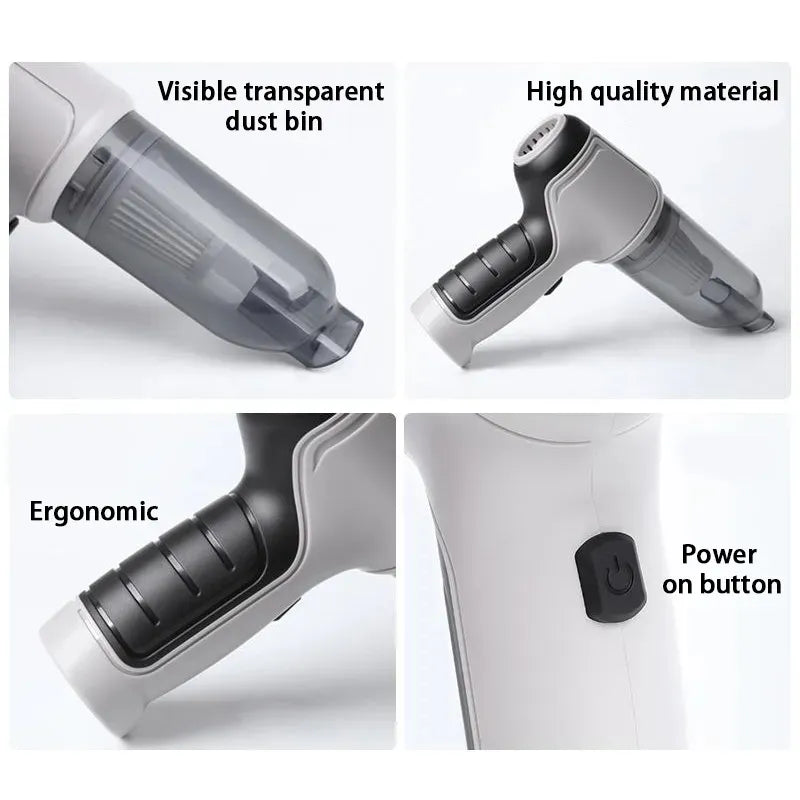 3-in-1 Cordless Handheld Vacuum Cleaner & Blower - Powerful & Portable