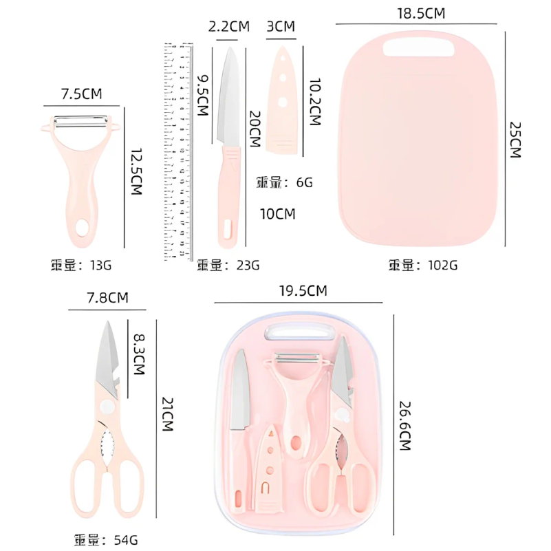 4PCS Portable Kitchen Essential Set