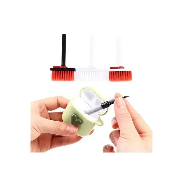 5-in-1 Multifunction Gadget Cleaning Kit – Keyboard, Earphones, AirPods, Camera, Phone Cleaner Tool Set