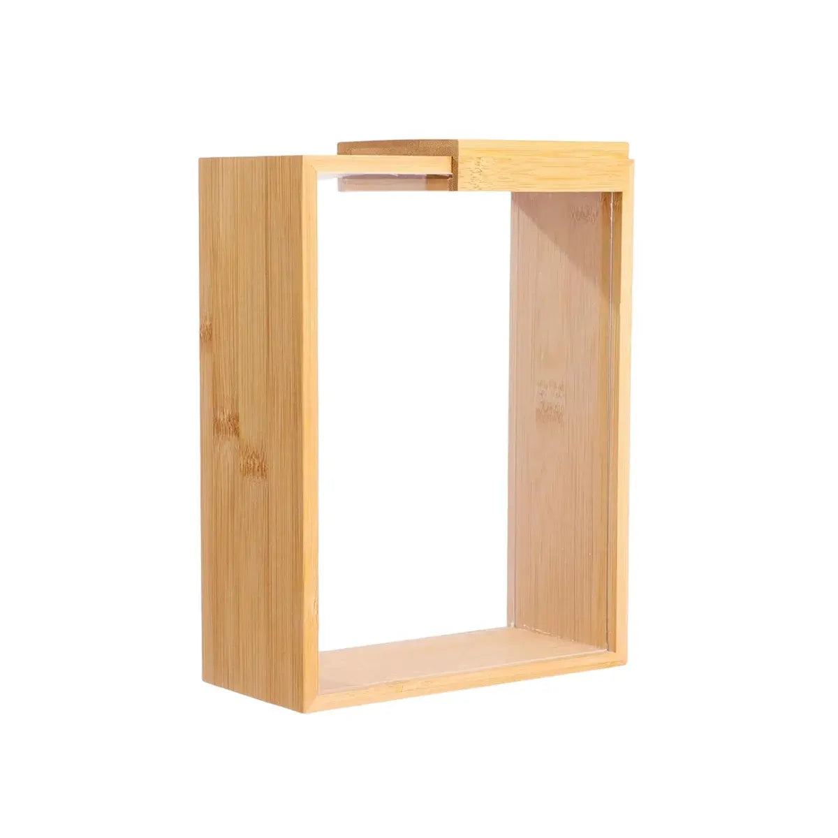 Bamboo Food Storage Container with Sliding Wooden Lid