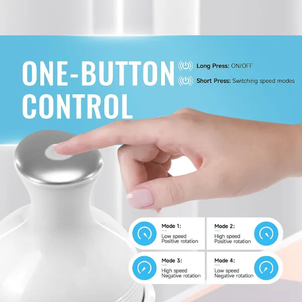 Electric Scalp & Body Massager with 76 Massage Nodes – Rechargeable Smart Kneading Head, Neck, Shoulder & Back Massager for Stress Relief, Hair Growth & Full Body Relaxation