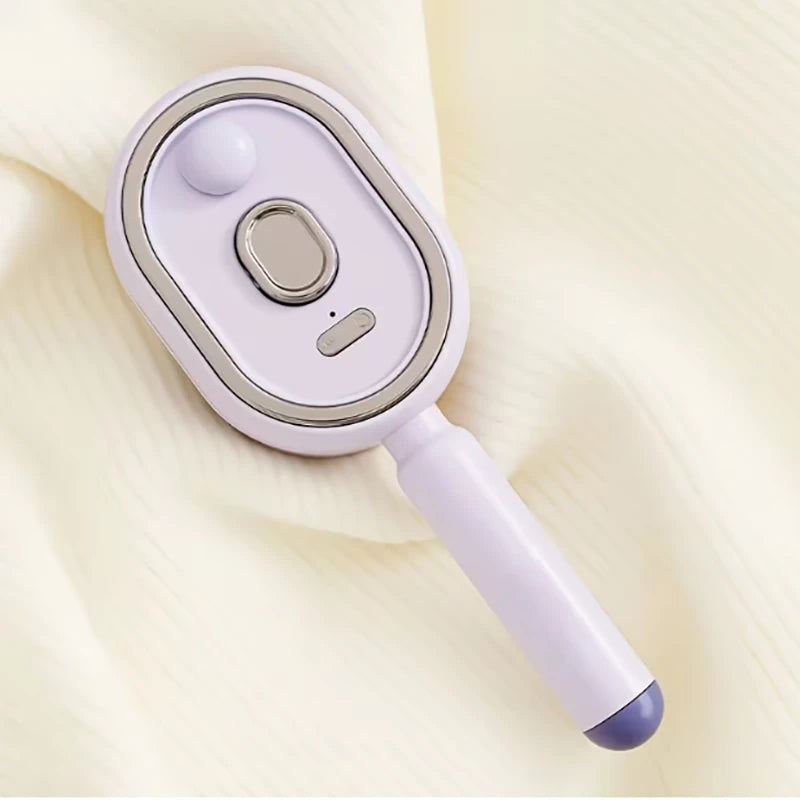 Electric Spray Massage Hair Comb – 3-in-1 Rechargeable Hair Brush