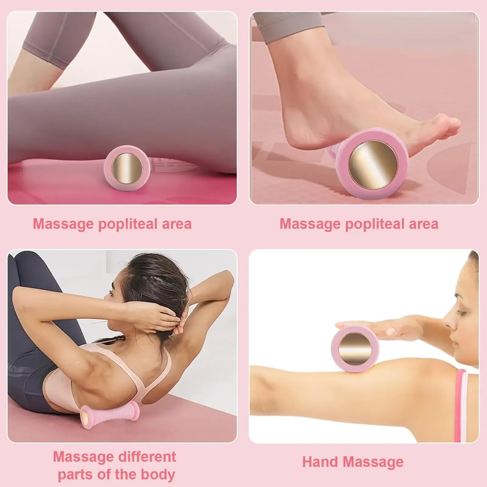 TPR Foot Massager Roller Plantar Fascia Massager - Ergonomic Foot Roller for Deep Tissue Relief | Reflexology Tool for Muscle Relaxation & Home Fitness
