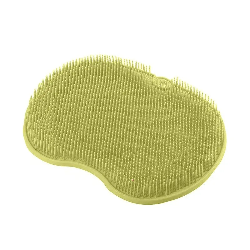 Silicone Foot Shower Massager & Scrubber Pad with Suction Cups – TPR Acupressure Mat for Feet & Body | Exfoliates, Improves Circulation, Odor Control (Medium & Large Sizes)