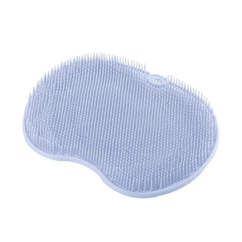 Silicone Foot Shower Massager & Scrubber Pad with Suction Cups – TPR Acupressure Mat for Feet & Body | Exfoliates, Improves Circulation, Odor Control (Medium & Large Sizes)