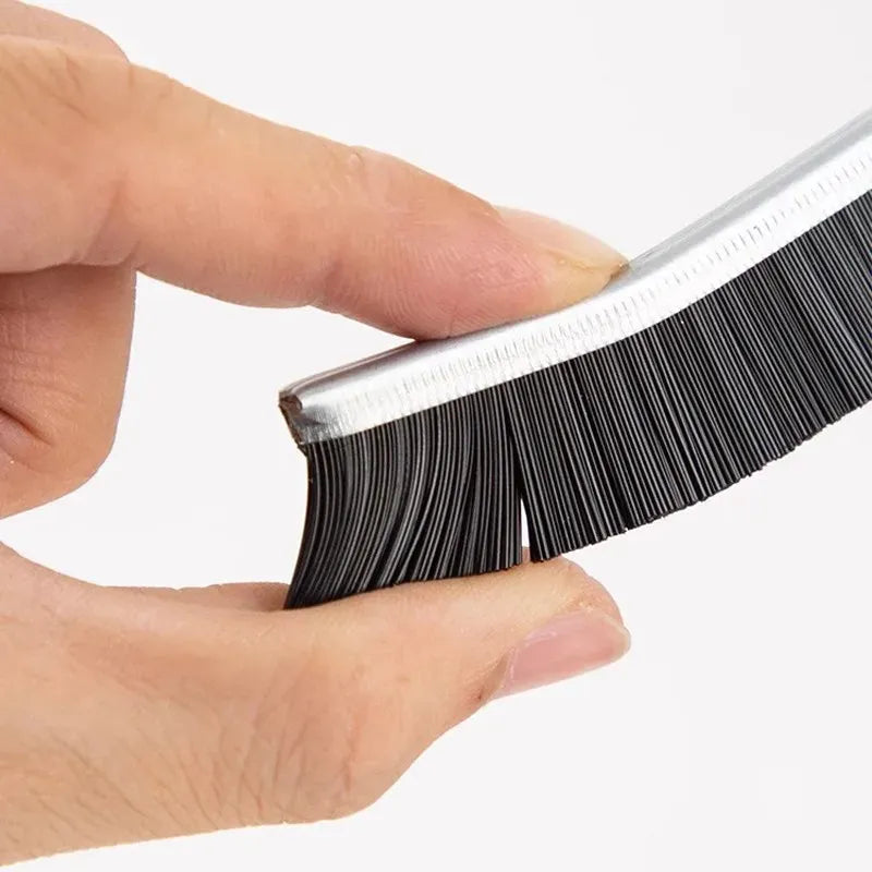2pcs Gap Cleaning Brush Set - Durable Grout & Corner Scrubber with Long Handle for Tile, Bathroom, Kitchen & Window Tracks