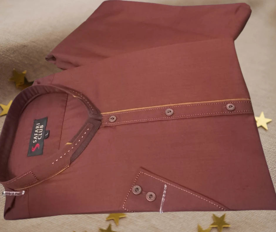 Gents Stitched Shalwar Kameez – Washing Wear | Premium Ready-to-Wear Men Suit | Comfortable Daily & Formal Wear | 5 Colors