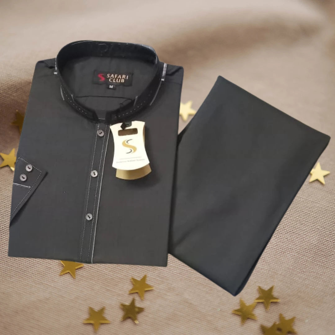 Gents Stitched Shalwar Kameez – Washing Wear | Premium Ready-to-Wear Men Suit | Comfortable Daily & Formal Wear | 5 Colors