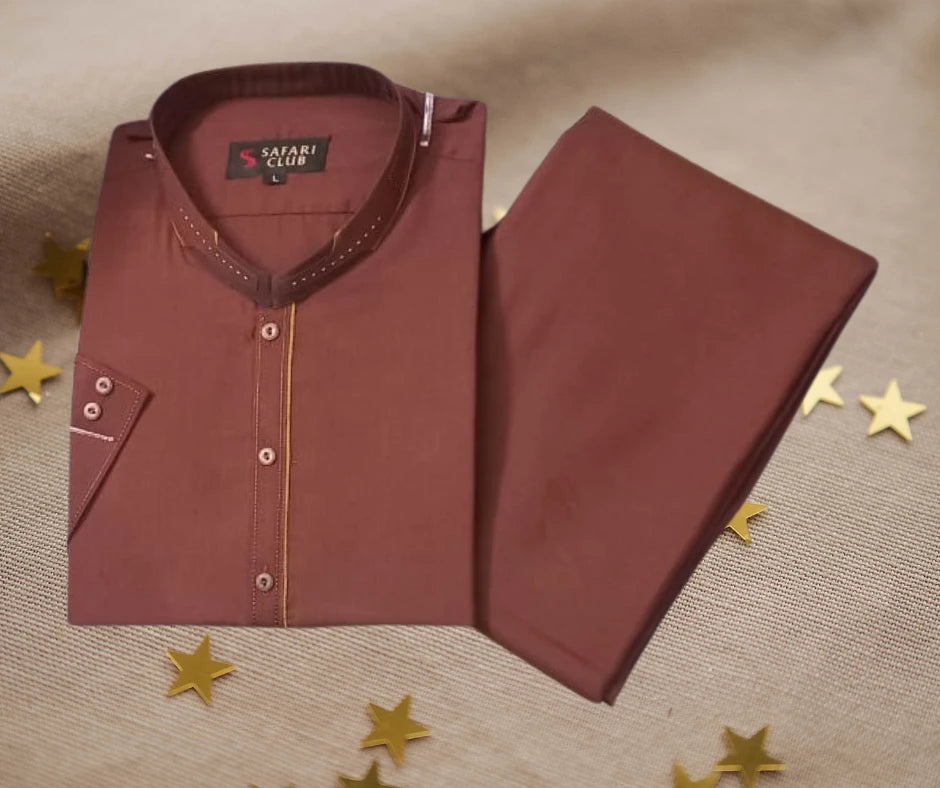 Gents Stitched Shalwar Kameez – Washing Wear | Premium Ready-to-Wear Men Suit | Comfortable Daily & Formal Wear | 5 Colors