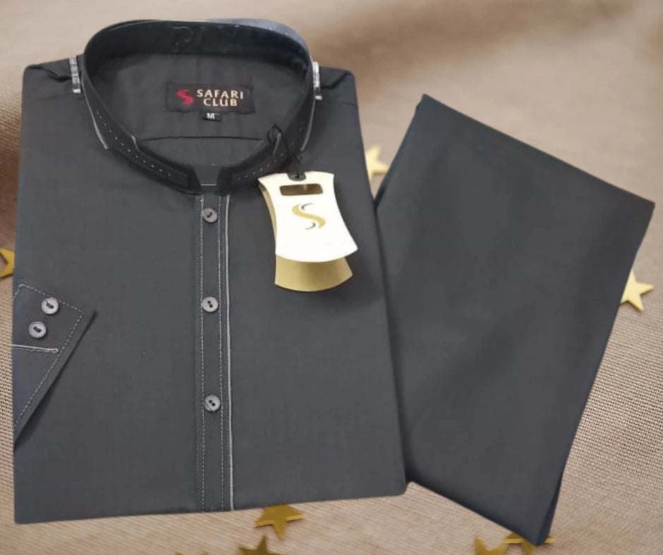 Gents Stitched Shalwar Kameez – Washing Wear | Premium Ready-to-Wear Men Suit | Comfortable Daily & Formal Wear | 5 Colors