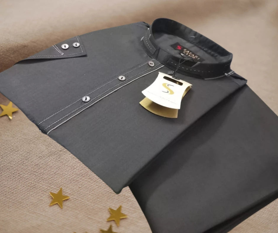 Gents Stitched Shalwar Kameez – Washing Wear | Premium Ready-to-Wear Men Suit | Comfortable Daily & Formal Wear | 5 Colors