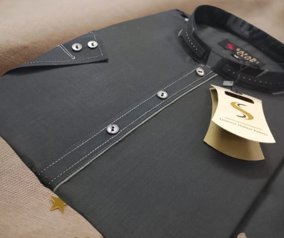 Gents Stitched Shalwar Kameez – Washing Wear | Premium Ready-to-Wear Men Suit | Comfortable Daily & Formal Wear | 5 Colors