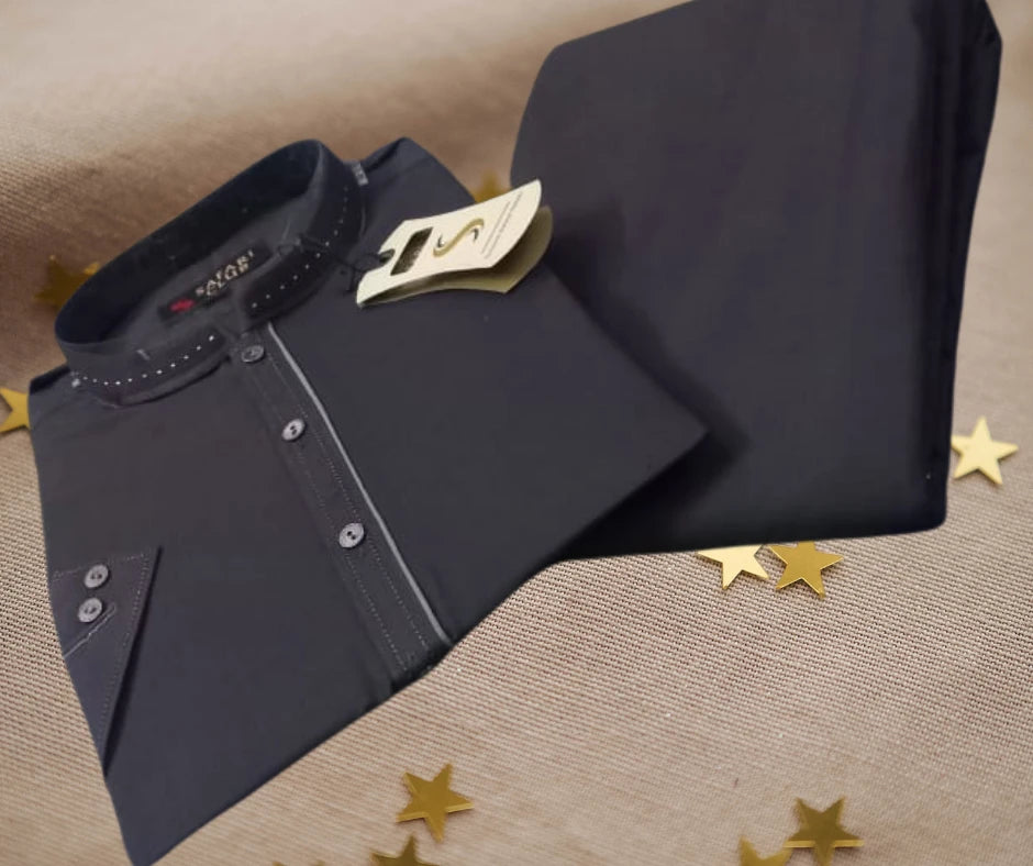 Gents Stitched Shalwar Kameez – Washing Wear | Premium Ready-to-Wear Men Suit | Comfortable Daily & Formal Wear | 5 Colors