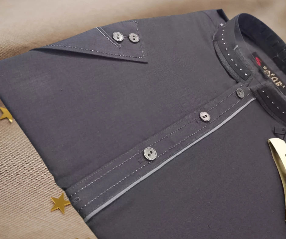 Gents Stitched Shalwar Kameez – Washing Wear | Premium Ready-to-Wear Men Suit | Comfortable Daily & Formal Wear | 5 Colors