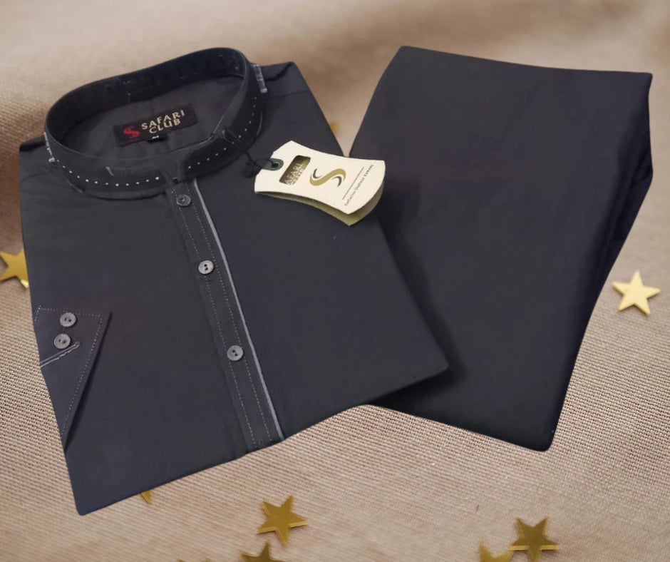 Gents Stitched Shalwar Kameez – Washing Wear | Premium Ready-to-Wear Men Suit | Comfortable Daily & Formal Wear | 5 Colors