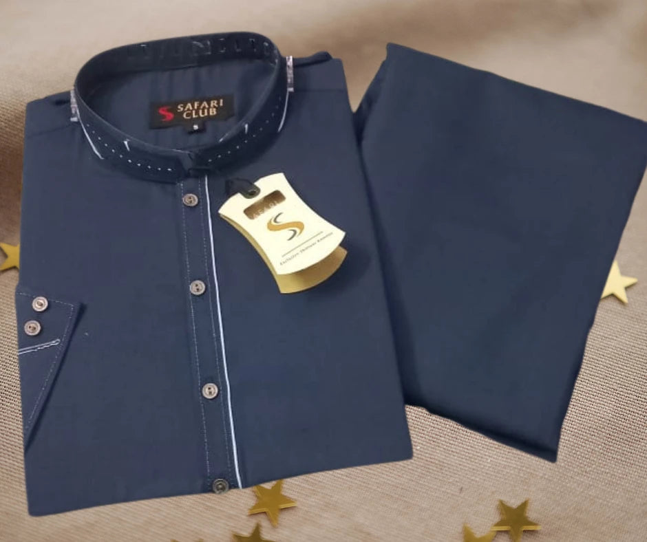 Gents Stitched Shalwar Kameez – Washing Wear | Premium Ready-to-Wear Men Suit | Comfortable Daily & Formal Wear | 5 Colors