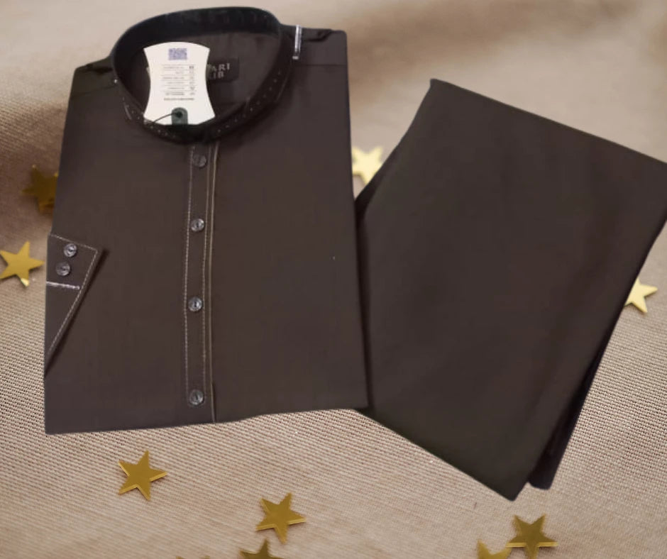 Gents Stitched Shalwar Kameez – Washing Wear | Premium Ready-to-Wear Men Suit | Comfortable Daily & Formal Wear | 5 Colors