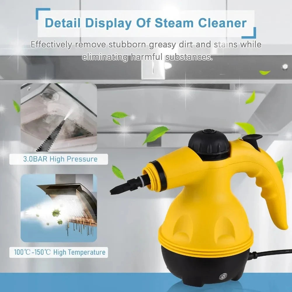 HULMIZONE Handheld Steam Cleaner – High Temperature Portable Steam Cleaning Machine