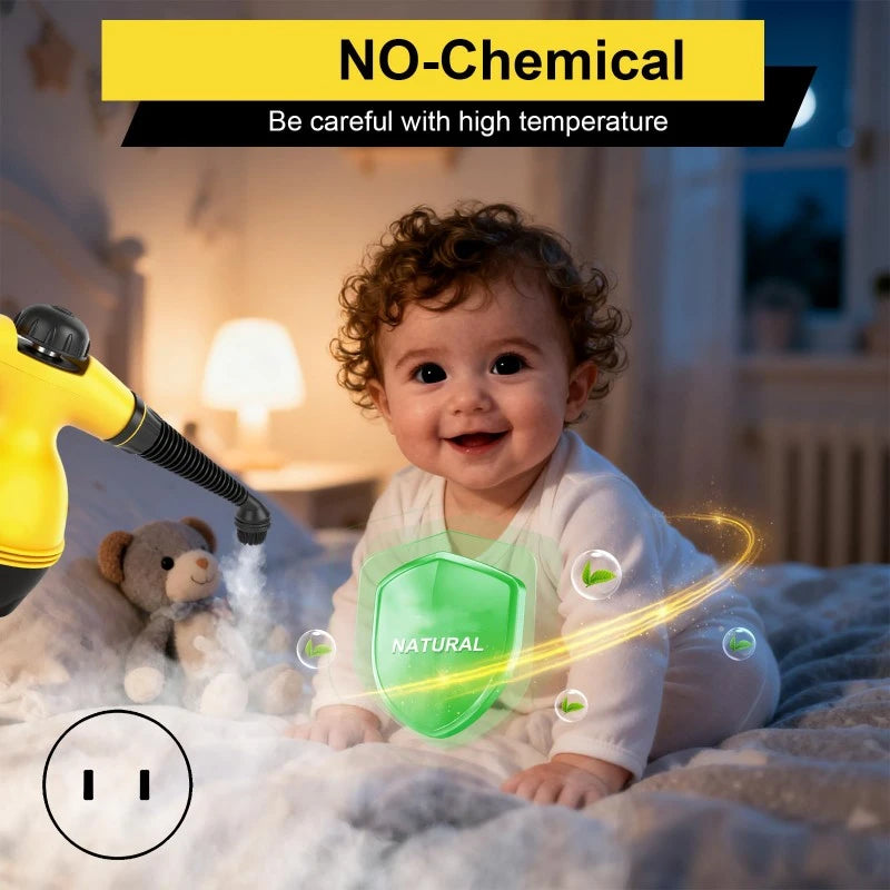 HULMIZONE Handheld Steam Cleaner – High Temperature Portable Steam Cleaning Machine