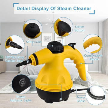 HULMIZONE Handheld Steam Cleaner – High Temperature Portable Steam Cleaning Machine