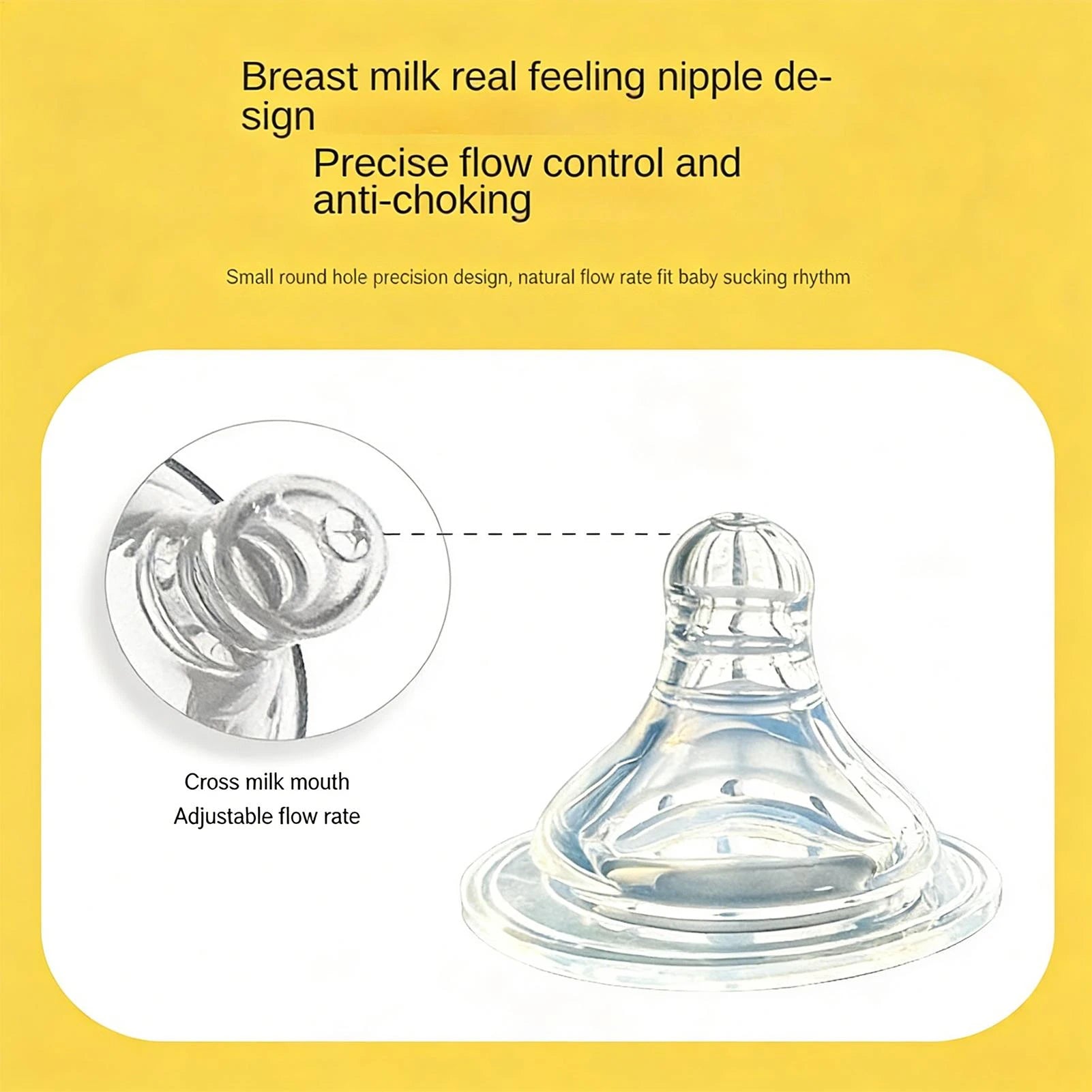 3-in-1 Hands-Free Baby Feeding Bottle with Tube | Anti-Colic BPA-Free Silicone Wide Neck Milk Storage Bottle | Self-Feeding Gravity Straw Bottle 240ML