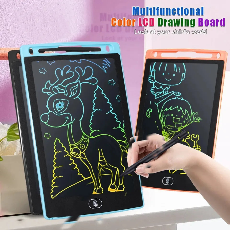 Portable LCD Writing Tablet for Kids & Adults | 8.5", 10.5" | Erasable Doodle Board