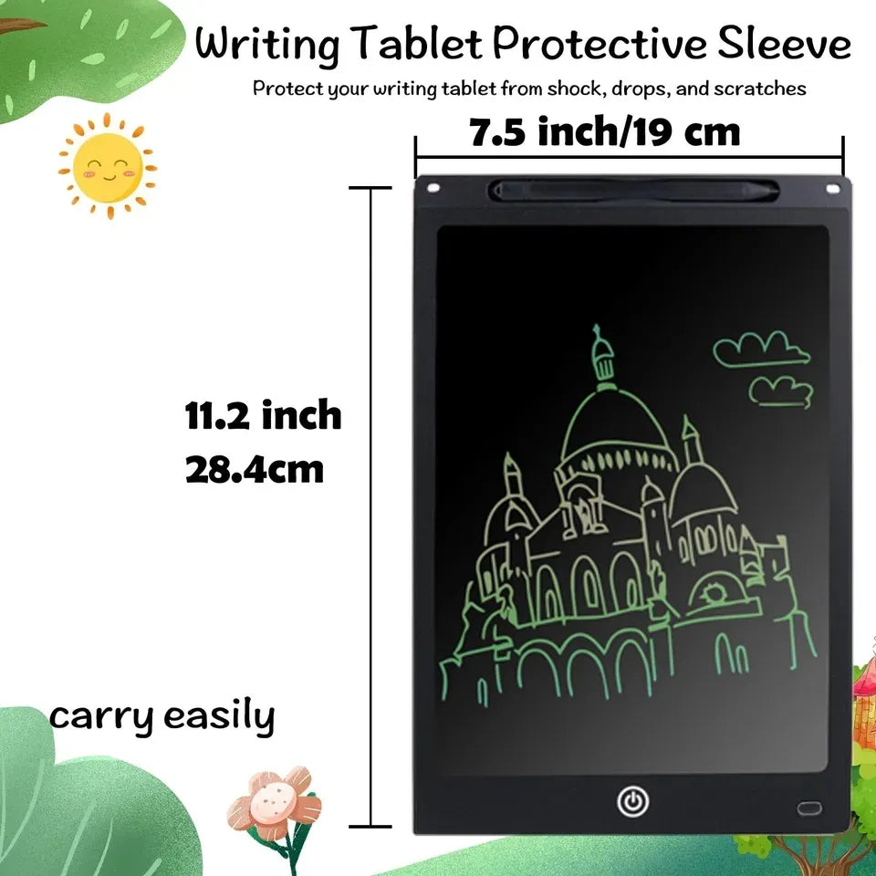 Portable LCD Writing Tablet for Kids & Adults | 8.5", 10.5" | Erasable Doodle Board