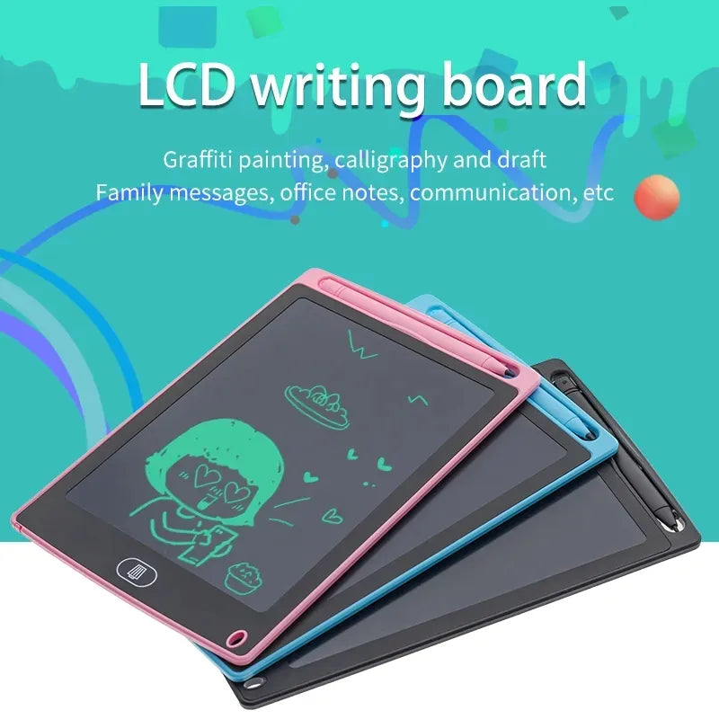 Portable LCD Writing Tablet for Kids & Adults | 8.5", 10.5" | Erasable Doodle Board