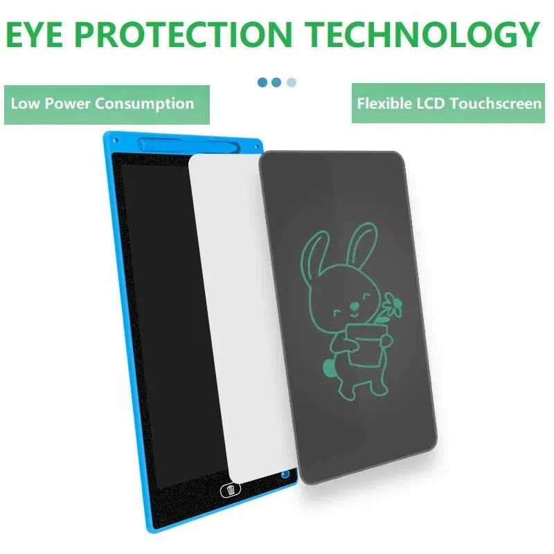 Portable LCD Writing Tablet for Kids & Adults | 8.5", 10.5" | Erasable Doodle Board