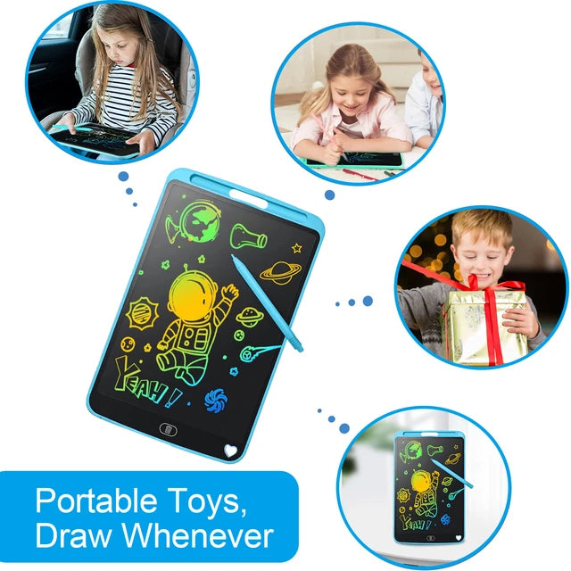 Portable LCD Writing Tablet for Kids & Adults | 8.5", 10.5" | Erasable Doodle Board