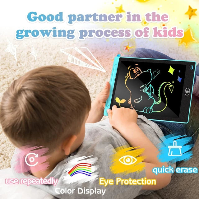 Portable LCD Writing Tablet for Kids & Adults | 8.5", 10.5" | Erasable Doodle Board